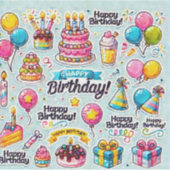 Stickers Halloween basketbal stickers dag (Voorkant)