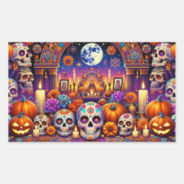 Stickers Halloween Dag van de Doden