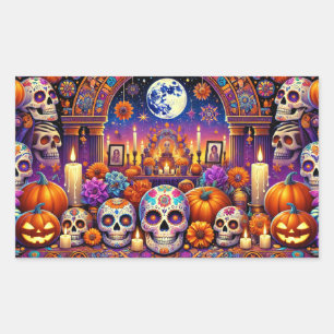 Stickers Halloween Dag van de Doden