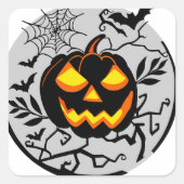 Stickers Halloween feest (Voorkant)