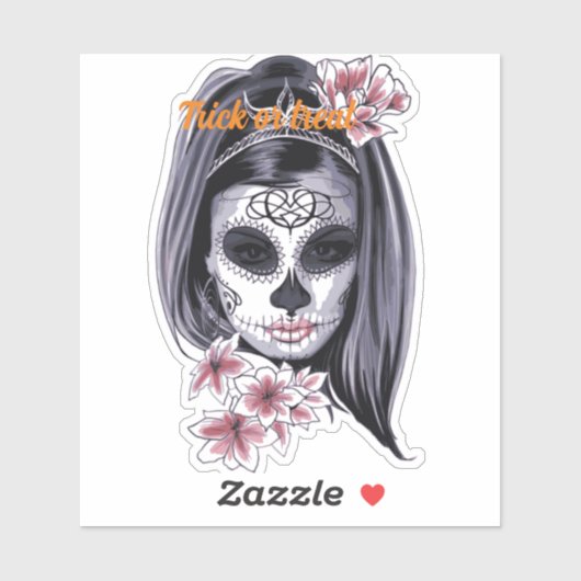 Stickers Halloween trick or treat (Vel)