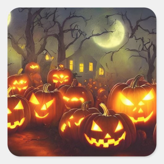 Stickers halloweenfeest voor moeder (Voorkant)