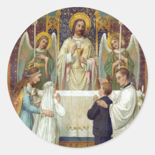 Stickers: Halt in ontzag Ronde Sticker