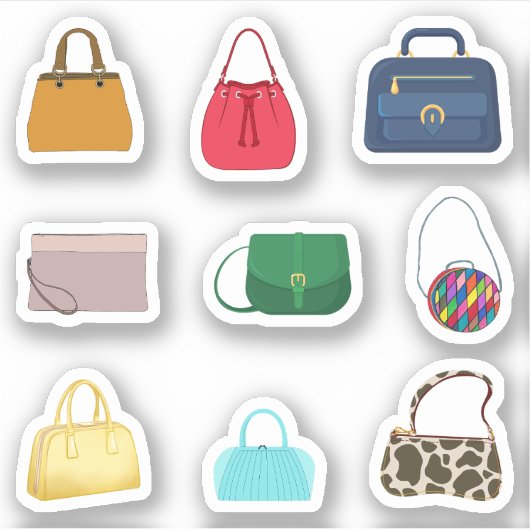 Stickers handtas (Voorkant)