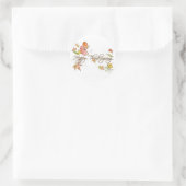 Stickers - Happy Thanksgiving herfstbladeren (Tas)