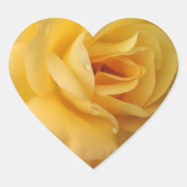 stickers hart roze geel