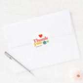 Stickers - Hartelijk dank voor uw bestelling (Envelop)