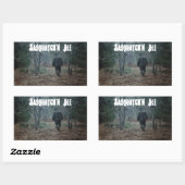 STICKERS Homebrewing Beer Homebrew Sasquatch'n Fun (Vel)