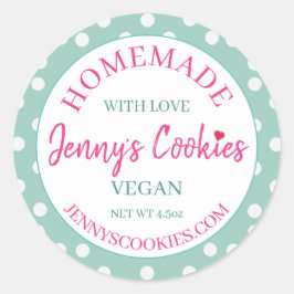 Stickers - Homemade with Love Jenny's Cookies
