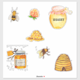 Stickers honingbijen