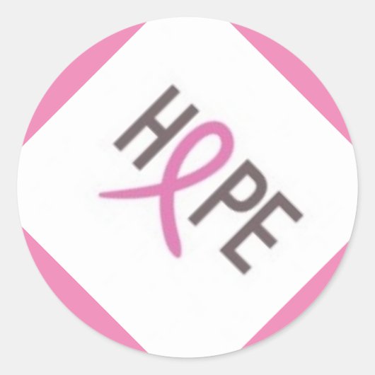 Stickers/hoop Ronde Sticker (Voorkant)