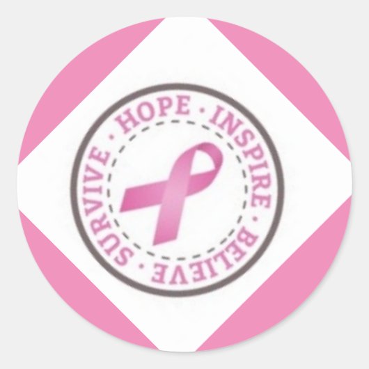Stickers/Hope Inspire Ronde Sticker (Voorkant)