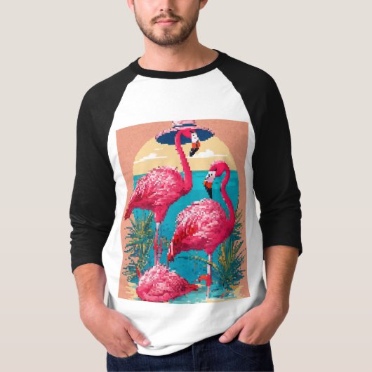 Stickers Illustratie T-shirt (Voorkant)