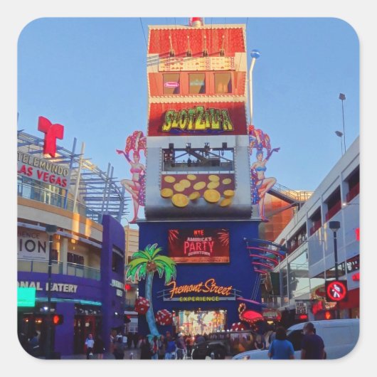 Stickers in het binnenland Las Vegas #2 (Voorkant)