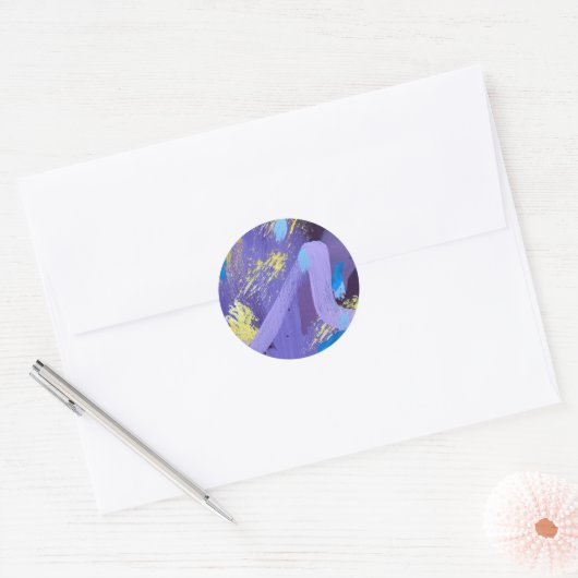 Stickers in Sparkler Design (Envelop)