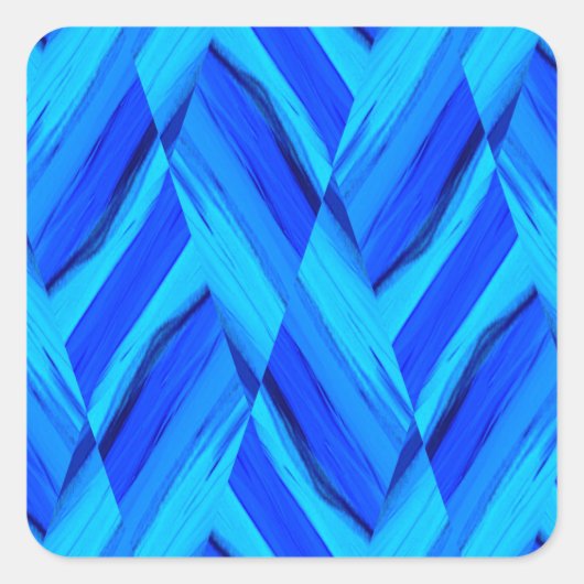 stickers in tinten blauw (Voorkant)