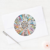 Stickers in vreemde valuta (Envelop)