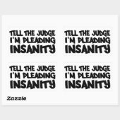 STICKERS INSANITAIR PLEA (Vel)