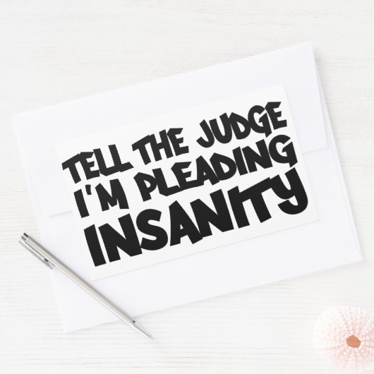 STICKERS INSANITAIR PLEA (Envelop)