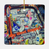 Stickers Keramisch Ornament (Achterkant)