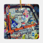 Stickers Keramisch Ornament (Voorkant)