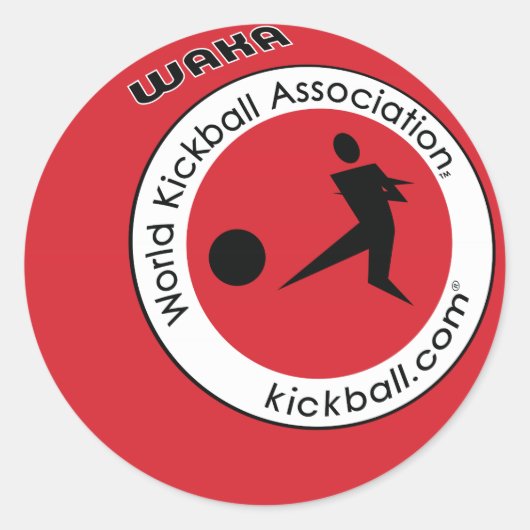 Stickers - Kickball Logo (Voorkant)