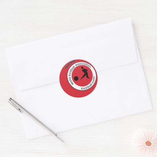 Stickers - Kickball Logo (Envelop)