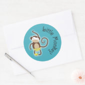 Stickers Kleine Babyaap 7,5cm (Envelop)