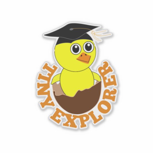 Stickers, kleine meid sticker (Voorkant)