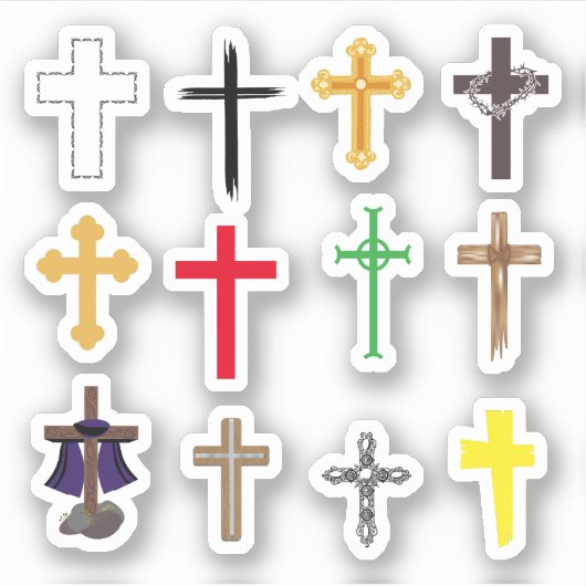 Stickers kruisen (Voorkant)