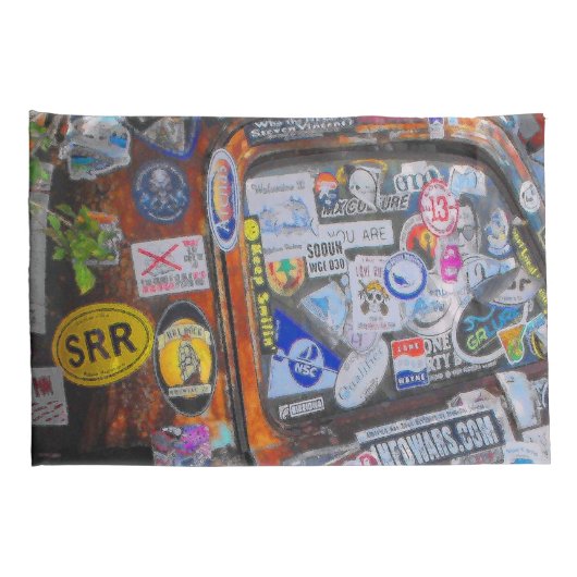 Stickers Kussensloop (Achterkant-Rechts)