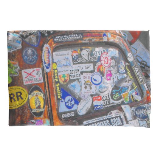 Stickers Kussensloop (Voorkant-Links)