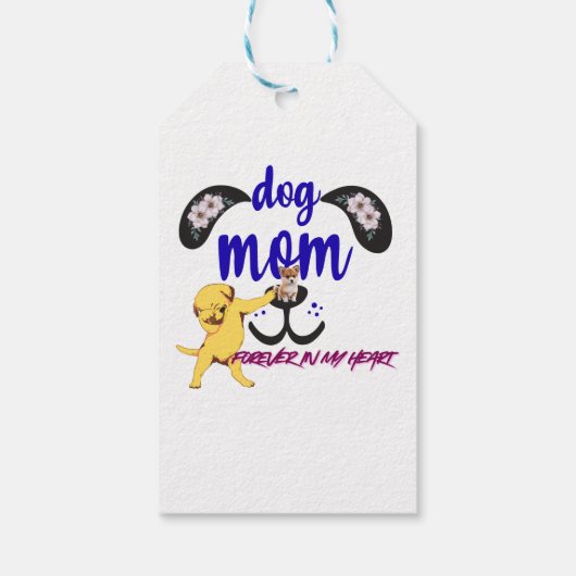 Stickers & Label – "Voor altijd in mijn hart" Cat  Cadeaulabel (Achterkant)