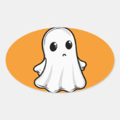 Stickers & Labels boo d'or Halloween feest (Voorkant)