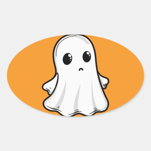 Stickers & Labels boo d'or Halloween feest (Voorkant)