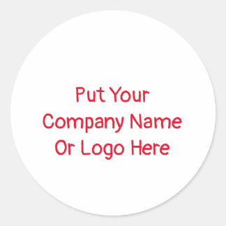 Stickers&Labels (uw eigen ontwerp) Ronde Sticker