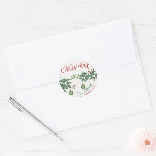 Stickers & labels voor kerstkoekjes (Envelop)