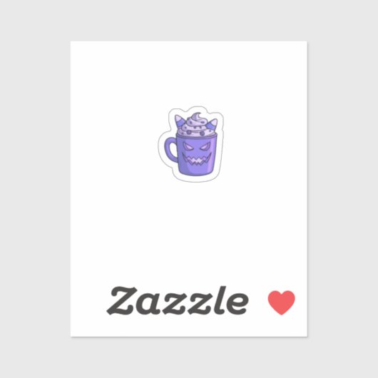 Stickers & Labels with Spooky Drink Graphic (Vel)