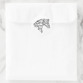 STICKERS—LEOPARD APPALOOSA RONDE STICKER (Tas)