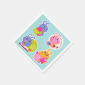 stickers leuk voor kinderen servet (Hoek)