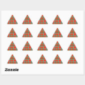 STICKERS MAC BAIN TARTAN-driehoek (Vel)