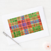 STICKERS MAC RAE TARTAN-rechthoek (Envelop)