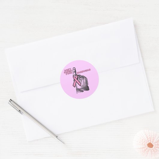 Stickers - mammogram bij borstkanker (Envelop)