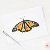 Stickers Mannelijke Monarch Vlinder (Envelop)