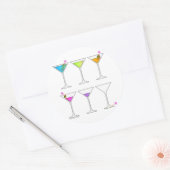 Stickers - Martini's gaan, gaan, WEG (Envelop)