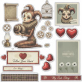 Stickers - Melancholy Harlequin (Voorkant)