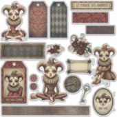 Stickers - Melancholy Harlequin (Voorkant)