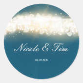 Stickers met blauw rugleuning (Voorkant)