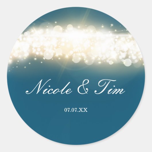 Stickers met blauw rugleuning (Voorkant)