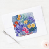 STICKERS MET BLOEMEN (Envelop)
